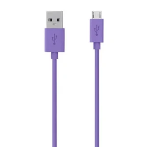 Belkin Range 2m Micro USB Cable for Smartphones and Tablets - Purple