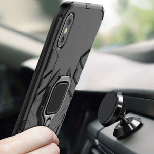 Dėklas ARMOR RING MAGNETIC Apple iPhone 12 Pro Max juodos spalvos - Image 3