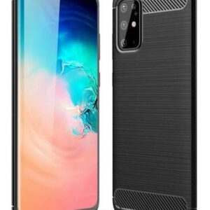 Dėklas CARBON LUX juodos spalvos Samsung Galaxy NOTE 20 PLUS