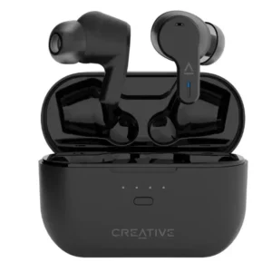 Creative Sensemore Air ausinės juodos spalvos