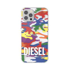 DIESEL skaidrus dėklas  PRIDE CAMO AOP Apple iPhone XR COLOURFUL - Image 2