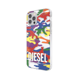 DIESEL skaidrus dėklas  PRIDE CAMO AOP Apple iPhone XR COLOURFUL - Image 3