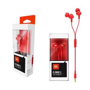 Ausinės JBL C100SI rausinos spalvos