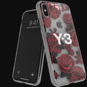 Dėklas ADIDAS Y-3 SNAP dėklas FLOWER GRAPHIC Apple iPhone X / XS skaidrus