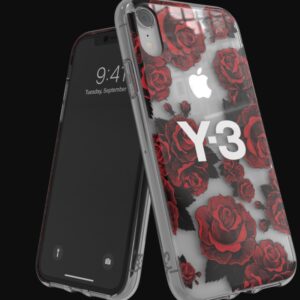 Dėklas ADIDAS Y-3 SNAP dėklas FLOWER GRAPHIC Apple iPhone XR skaidrus