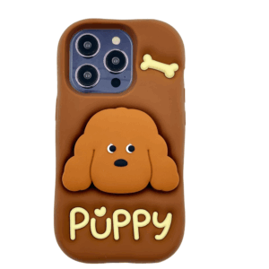 Dėklas dėklas 3D PUPPY su stoveliu Apple iPhone 13 Pro