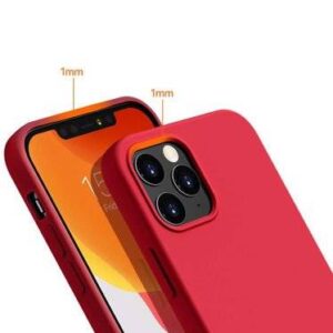 Dėklas silikoninis dėklas Apple iPhone 12 Pro Max RED