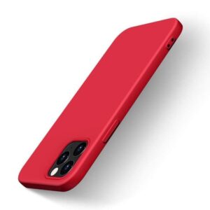 Dėklas silikoninis dėklas Apple iPhone 12 Pro Max RED - Image 2