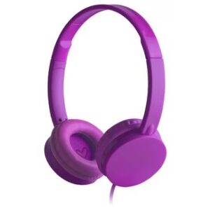 Energy Sistem grape-colored, over-ear ausinės with 105 dB microphone, single 3.5 mm jack
