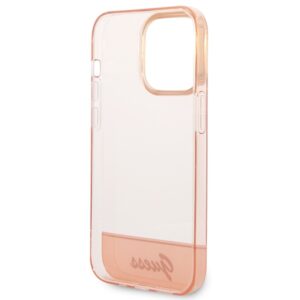 Guess GUHCP14XHGCOP Apple iPhone 14 Pro Max 6,7" różowy/pink dėklas Translucent - Image 7