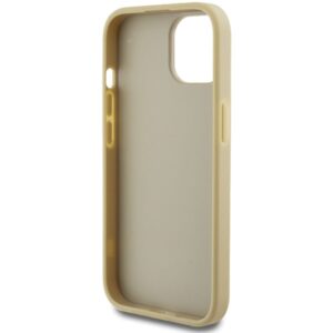 Guess GUHCP15MHG4SGD Apple iPhone 15 Plus / 14 Plus 6.7" złoty/gold dėklas Glitter Script Big 4G - Image 7