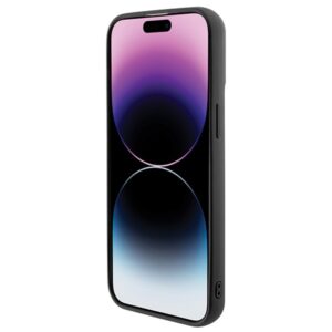 Guess GUHCP15XPMSDGSK Apple iPhone 15 Pro Max 6.7" black dėklas Disco Metal Script - Image 5