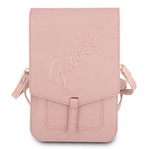 Guess krepšys GUWBRSAVSPI pink Saffiano Script - Image 2
