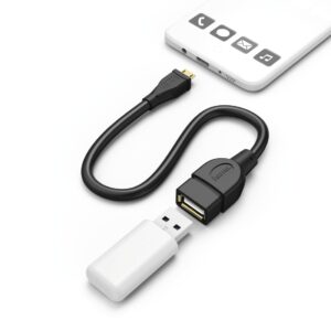 HAMA HAMA OTG USB A GN / MICRO B TUE, 15 CM BLACK - Image 7
