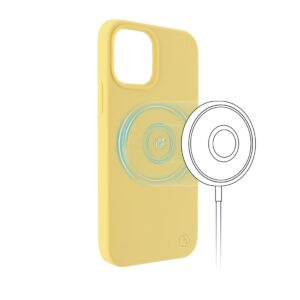HAMA MAGdėklas FINEST SENSE dėklas Apple iPhone 12/12 Pro YELLOW 00196794 - Image 3