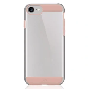 HAMA baltos spalvos DIAMONDS "INNOCENCE skaidrus" dėklas FOR Apple iPhone 6/6S/7/8/SE 2020, ROSE GOLD
