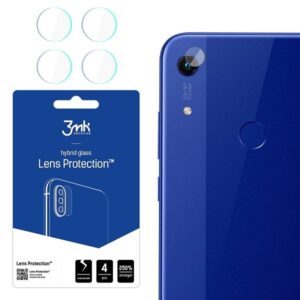 HYBRID Glass 3MK Flexible Glass LENS HUAWEI HONOR 8A FOR CAMERA 4 PCS.