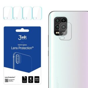 HYBRID Glass 3MK Flexible Glass LENS XIAOMI MI 10 LITE 5G FOR CAMERA 4 PCS.