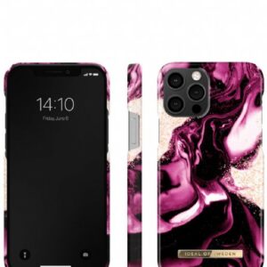 Ideal of Sweeden IDFCAW 21-I2061-319 Apple iPhone 12/12 Pro dėklas GOLDEN RUBY MARBLE - Image 2
