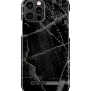 Ideal of Sweeden IDFCAW 21-I2061-358 Apple iPhone 12/12 Pro dėklas juodos spalvos THUNDER MARBLE