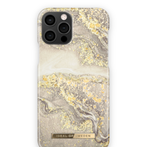 Ideal of Sweeden IDFCSS19-I2061-121 Apple iPhone 12/12 Pro dėklas SPARKLE GREIGE