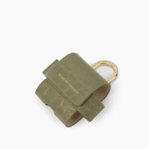 Ideal of Sweden Flo AirPods Bag Gen 3 Sage Croco ausinių dėklas - Image 4