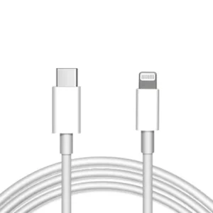 JML CD-120 USB-C/LIGHTNING cable - 2A 1M - WHITE