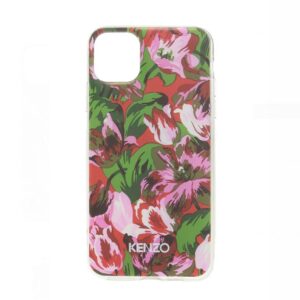 KENZO ORIGINAL Apple iPhone 11 Pro dėklas PINK-RED FLOWERS