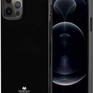 MERCURY JELLY dėklas juodos spalvos Apple iPhone 12 Pro Max