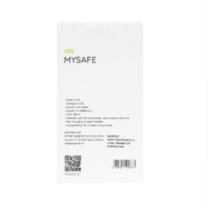 MYSAFE CABLE CL1M MICRO USB 1M BLACK - Image 3
