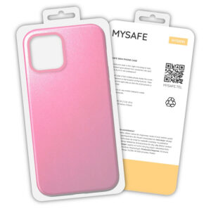 MYSAFE Dėklas SKIN Apple iPhone 12 Pro Max LIGHT PINK BOX