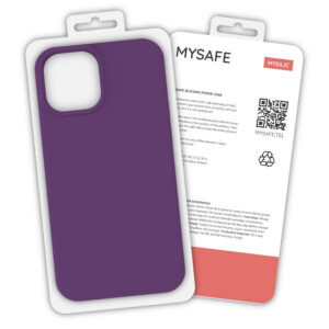 MYSAFE silikoninis Dėklas Apple iPhone 13 mini PLUM BOX