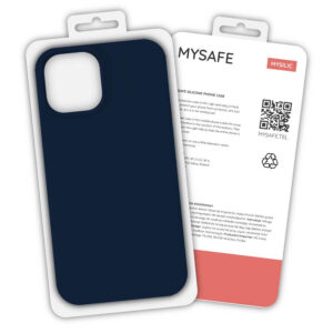 MYSAFE silikoninis Dėklas Apple iPhone 13 Pro Max DEEP NAVY BOX