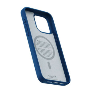 Njord "Suede MagSafe" dėklas skirtas Apple iPhone 15 Pro, Blue - Image 2