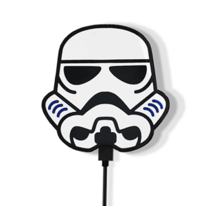 PowerBank 3D 5000MAH STORMTROOPER STAR WORS baltos spalvos