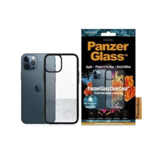 PanzerGlass ClearCase Apple iPhone 12 Pro Max 6,7" Antibacterial black