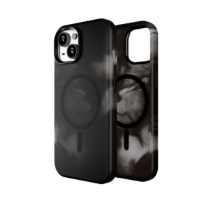 Puro AQUA Apple iPhone 15 dėklas with MagSafe - juodos spalvos