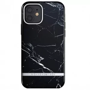 Richmond & Finch Apple iPhone 12/12 Pro Freedom dėklas, juodos spalvos Marble