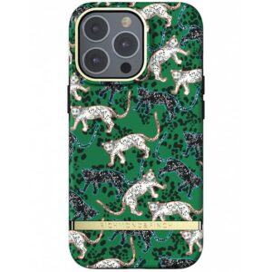 Richmond & Finch iPhone 13 Pro Max Freedom Dėklas, Green Leopard