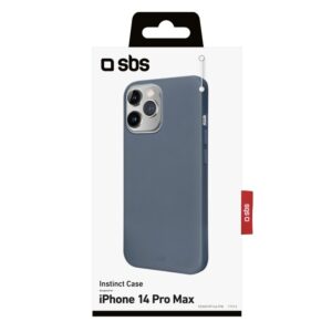 SBS Blue Instinct dėklas Rigid, velvet touch, skirtas Apple iPhone 14 Pro Max
