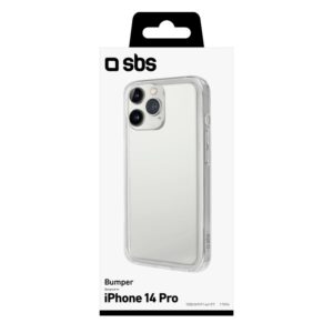 SBS Bumper Edges only, skaidrus, skirtas Apple iPhone 14 Pro