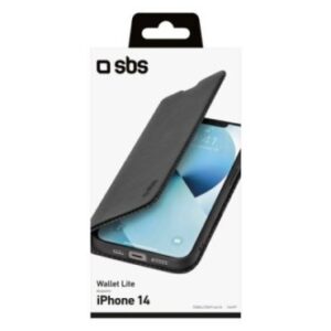 SBS Lite Book Dėklas Book-style design, for iPhone 14/13