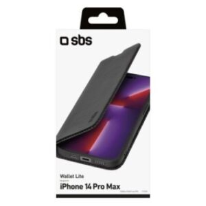 SBS Lite Book dėklas Book-style design, skirtas Apple iPhone 14 Pro Max
