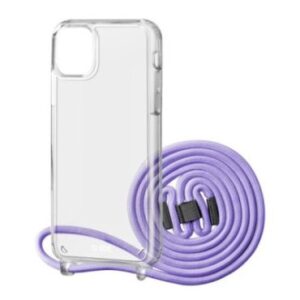 SBS Necklace Dėklas Lilac with coloured strap, for iPhone 13 Pro