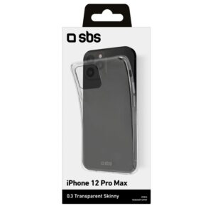 SBS Skinny Clear dėklas Transparent, skirtas Apple iPhone 12 Pro Max - Image 2