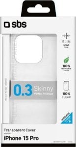 SBS Skinny Apple iPhone 15 Pro dėklas
