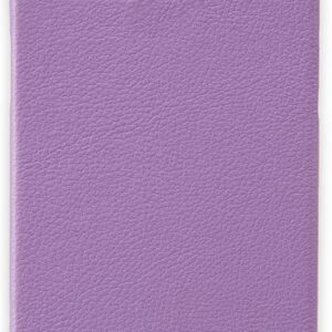 SBS case&me Apple iPhone 15 case with leather finish, microfiber interior purple