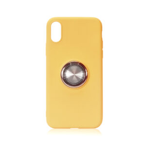 Silikoninis dėklas Ring Apple iPhone 11 Pro YELLOW - Image 2