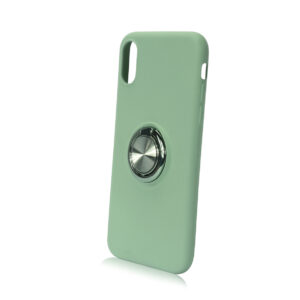 Silikoninis dėklas Ring Apple iPhone 12 Pro Max GREEN - Image 4