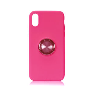 Silikoninis dėklas Ring Apple iPhone 12 Pro Max PINK - Image 2